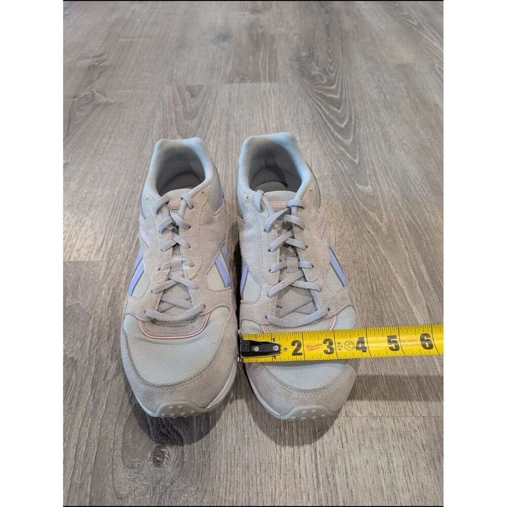 Reebok GL 1000 Grey Suede Pastel Pink Blue Retro Heritage Lifestyle Sneakers